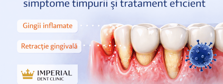 Parodontoza în Timișoara – simptome și tratament la Imperial Dent Clinic